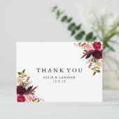 ブルゴンディフローラサンキューカード サンキューカード (スタンド正面)