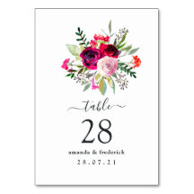 ブルゴンディ&赤面秋の秋の結婚式