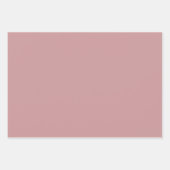 ブルゴンディ&赤面 ラッピングペーパーシート (正面2)