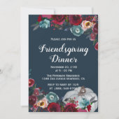 ブルゴーニエレガントー海軍フレンドゼービング招待状 招待状 (正面)