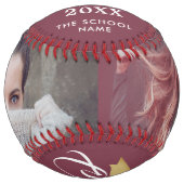 ブルゴーニュおめでとう卒業2写真 ソフトボール (正面)