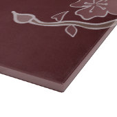 ブルゴーニュさくらんぼカスタムブロッサム設立年 カッティングボード (角)