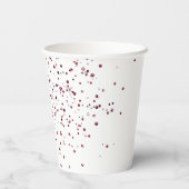 ブルゴーニュさくらんぼグリッタースパークル 紙コップ (裏面)