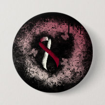 ブルゴーニュとアイボリーリボングランジハート