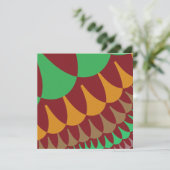 ブルゴーニュとグリーンはかりで測 招待状 (スタンド正面)