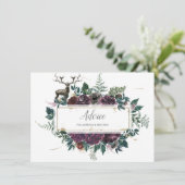 ブルゴーニュとグレーのフローラとStagアドバイス (スタンド正面)