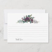 ブルゴーニュとグレーのフローラとStagアドバイス (裏面)