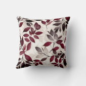 ブルゴーニュとトープ離れの クッション (裏面)