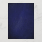 ブルゴーニュとネイビー結婚ブルーのインフォメーションゲスト エンクロージャーカード (裏面)