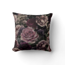 ブルゴーニュとピンクのヴィンテージのバラ