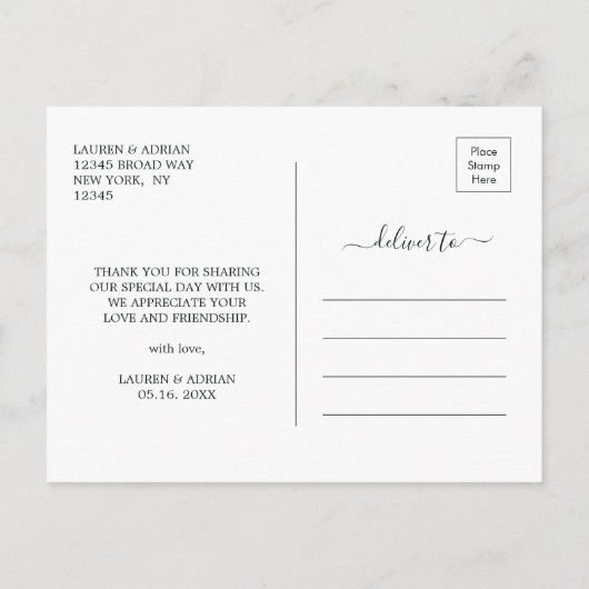 ブルゴーニュとピーチウォーターのカラーフローラ 案内ポストカード (裏面)