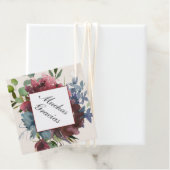 ブルゴーニュとブルーキンセアニェラありがとう フェイバータグ (インサイチュ)