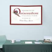 ブルゴーニュとブルーフローラキンセアニェラパーティー 横断幕 (トレードショー)