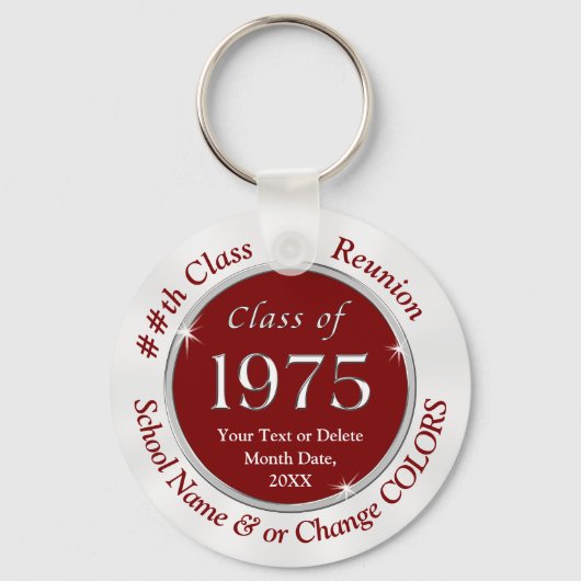 ブルゴーニュとホワイトクラス1975ギフト、キーホルダー キーホルダー (正面)