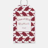 ブルゴーニュとホワイトグラードおめでとう ギフトタグ (正面)