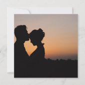 ブルゴーニュと埃っぽいピンクの水彩保存日 シーズンカード (正面)