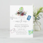 ブルゴーニュと海軍恋しく思のフローラがブライダルシャワー夫人に 招待状 (スタンド正面)