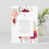 ブルゴーニュと赤面フローラの確認 招待状 (スタンド正面)