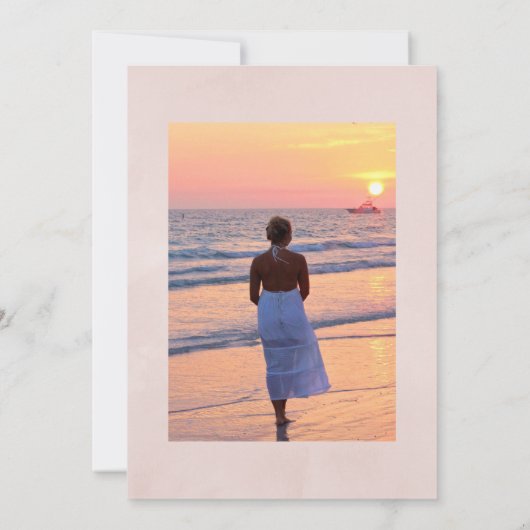 ブルゴーニュと赤面フローラワインお祝いの生活 招待状 (裏面)