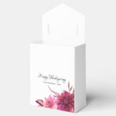 ブルゴーニュと赤面フローラ感謝祭 フェイバーボックス (オープン)