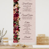 ブルゴーニュと赤面フローラ ポスター (キッチン)