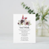 ブルゴーニュと赤面ワインテーマフローラゲスト詳細 エンクロージャーカード (スタンド正面)