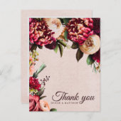 ブルゴーニュと赤面 ポストカード (正面/裏面)