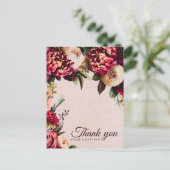 ブルゴーニュと赤面 ポストカード (スタンド正面)