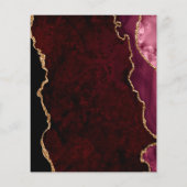 ブルゴーニュと金ゴールドアガテストンバジェット結婚ズ (裏面)