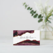 ブルゴーニュと金ゴールドアゲート 紹介カード (スタンド正面)