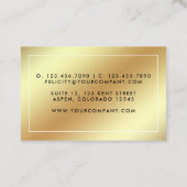 ブルゴーニュと金ゴールドゲードアゲテ大切石 名刺 (裏面)