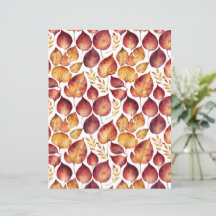 ブルゴーニュと金ゴールドリーフパターン