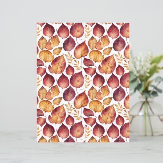 ブルゴーニュと金ゴールドリーフパターン (スタンド正面)