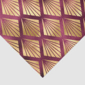 ブルゴーニュと金ゴールドレオパードデザイン15 薄葉紙 (詳細)