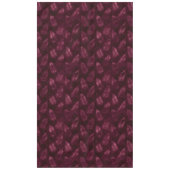 ブルゴーニュと金ゴールドレオパードデザイン5 テーブルクロス (正面)