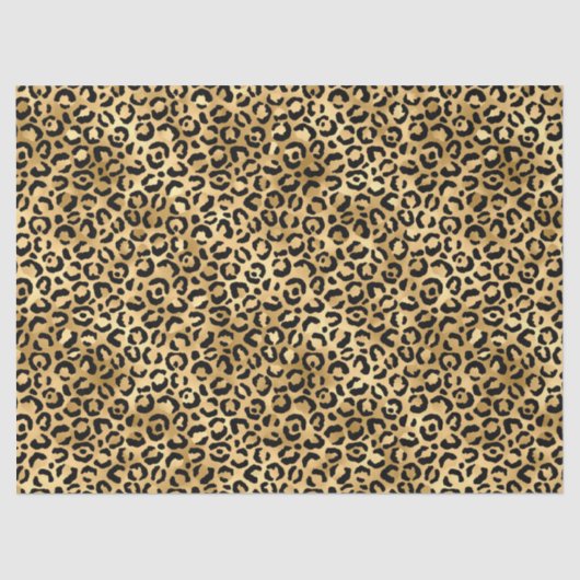 ブルゴーニュと金ゴールドレオパードデザイン7 薄葉紙 (正面)