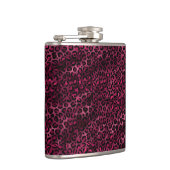ブルゴーニュと金ゴールドレオパードデザイン9 フラスク (右)