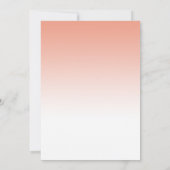 ブルゴーニュと金ゴールド40歳の誕生日パーティの招待状 招待状 (裏面)