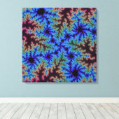 ブルゴーニュと青まだら キャンバスプリント (インサイチュ (ウッドフロア))