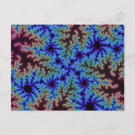 ブルゴーニュと青まだら ポストカード (正面)