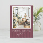 ブルゴーニュのクリスマスカード シーズンカード (スタンド正面)