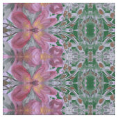 ブルゴーニュのダークグリーン ファブリック (クローズアップ)