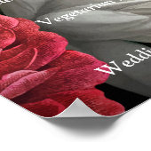 ブルゴーニュのフローラストリングライト ポスター (角)