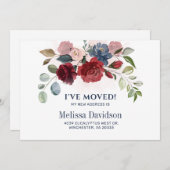 ブルゴーニュのフローラ植物移動 案内状 (正面/裏面)