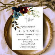 ブルゴーニュのブルーフローラクロス2が1つ結婚になる