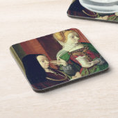 ブルゴーニュのマドリンはSt Maryマグダによって示しました コースター (左側)