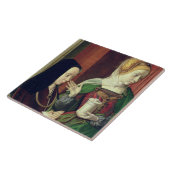 ブルゴーニュのマドリンはSt Maryマグダによって示しました タイル (側面)