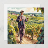 ブルゴーニュのワインの試飲 シーズンカード (正面/裏面)