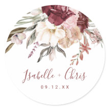 ブルゴーニュのワインワイルドフラワー結婚ズ