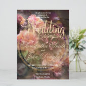 ブルゴーニュのヴィンテージ色彩の鮮やかバラが古い金ゴールド (スタンド正面)